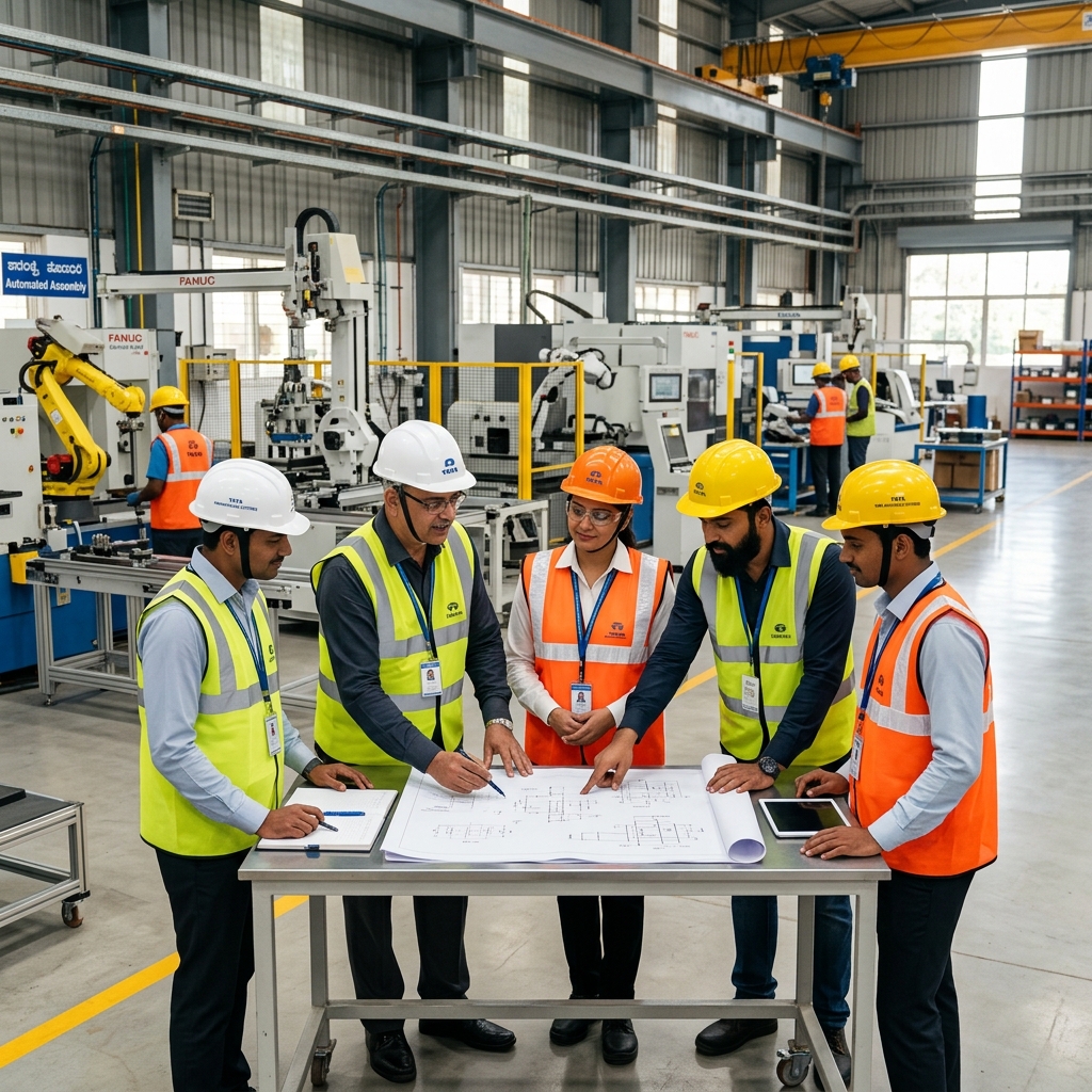 Atelier Polytech manufacturing facility - Plastic injection molding in Bangalore